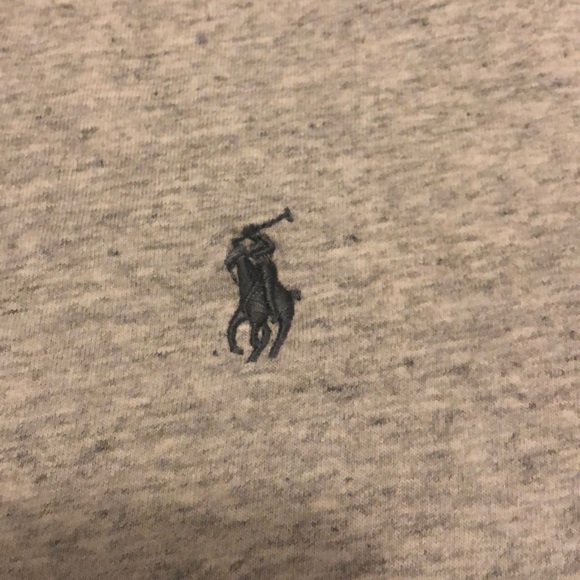 Large Polo T-Shirt - Grey White sparkle - Picture 2 of 4